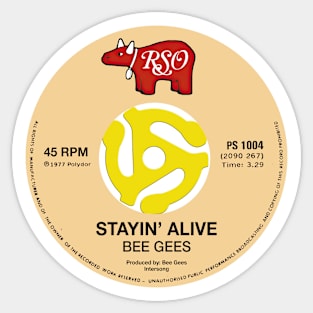 Stayin Alive Sticker